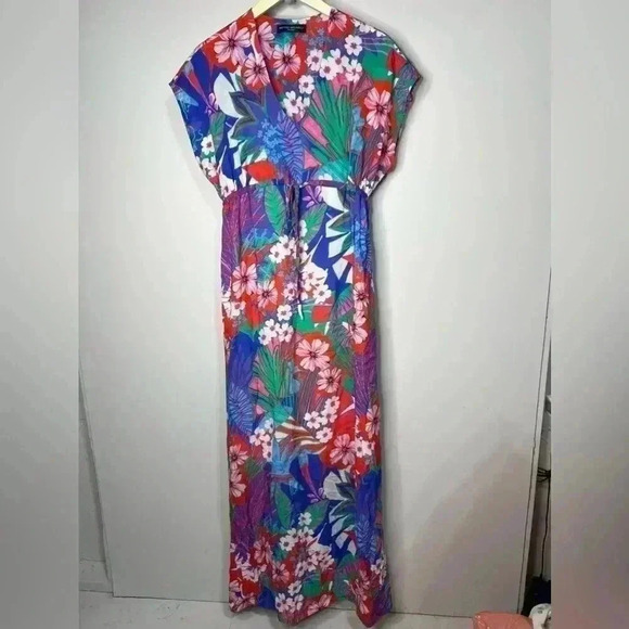 Pietro Brunelli Women’s Floral Maxi Dress Size Small - Picture 1 of 8